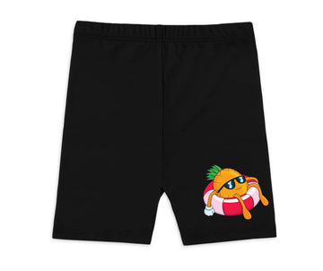 KIDS PLAY SHORT NEW BLACK ORANGE  - WONDER NATION